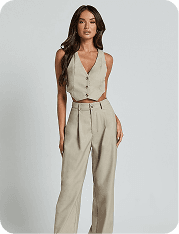 Sculpted Blazer & Trouser Set